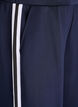 Trackpants med høy midje og sporty striper, Blå, Packshot image number 2