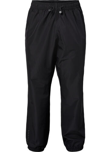 Regnbukser med refleks, Black w. Reflex, Packshot image number 0