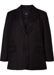 Pinstripet jakke, Black W. Pinstripe