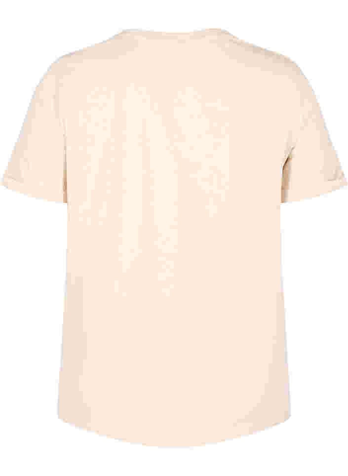 Basis T-skjorte i bomull, Fog, Packshot image number 1