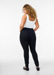 Bomullsblanding jeggings, Svart, Model image number 1