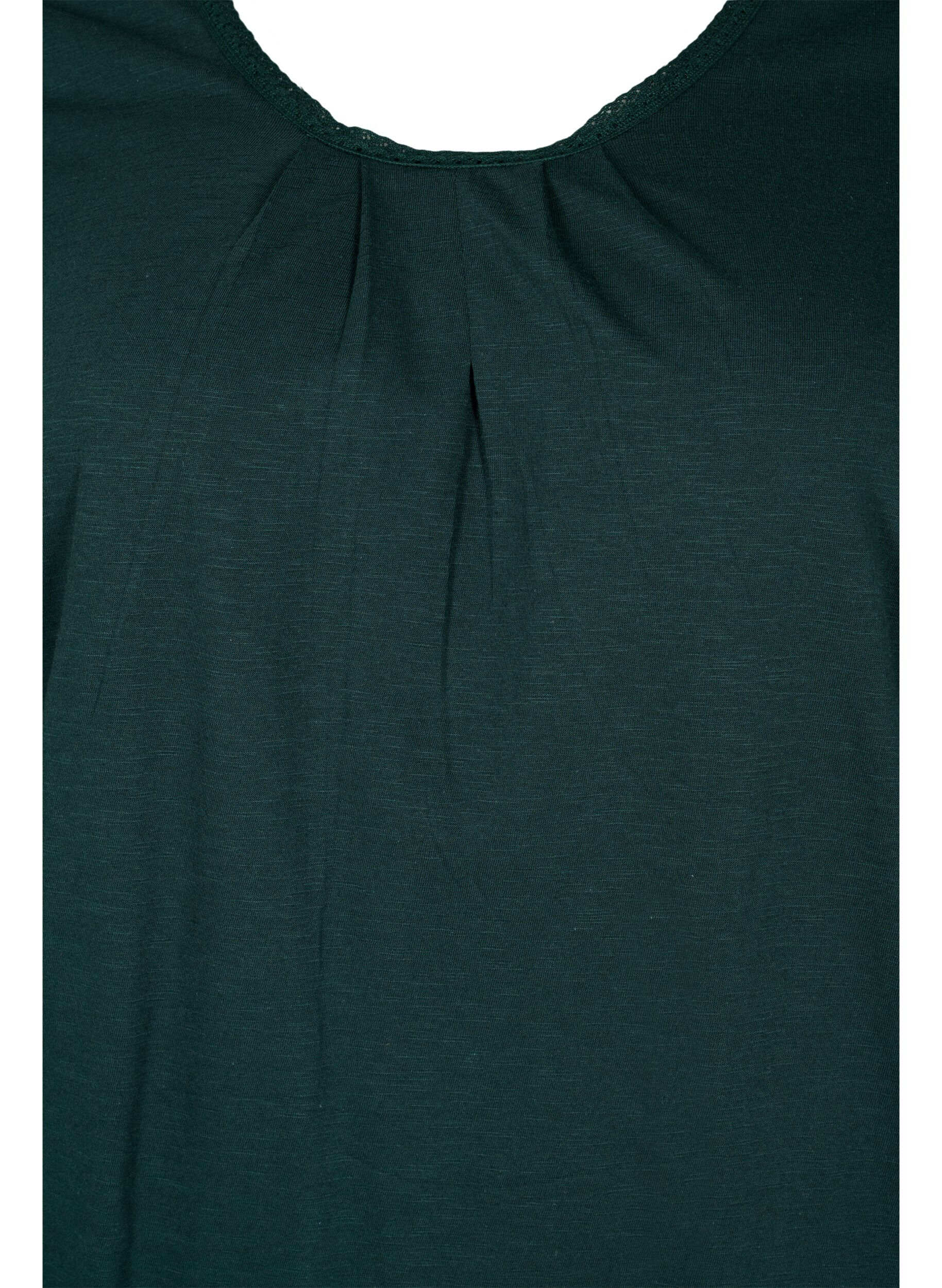 Zizzi Bomullsgenser med 3/4-ermer, Scarab, Packshot image number 2