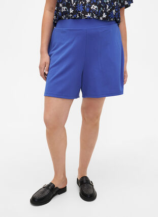 FLASH - Løstsittende shorts med lommer, Dazzling Blue, Model image number 2