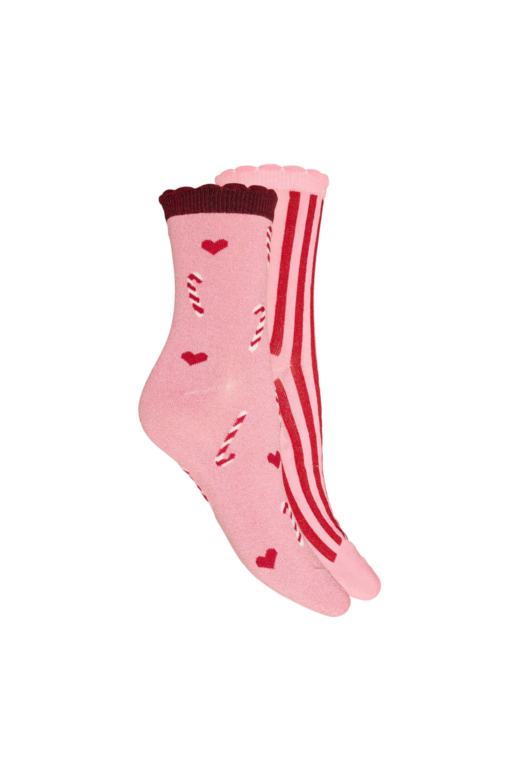 Zizzi2-pakning julesokker, Rosa, Packshot image number 1