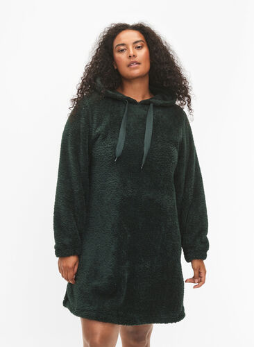 Teddykjole med hette, Scarab, Model image number 0