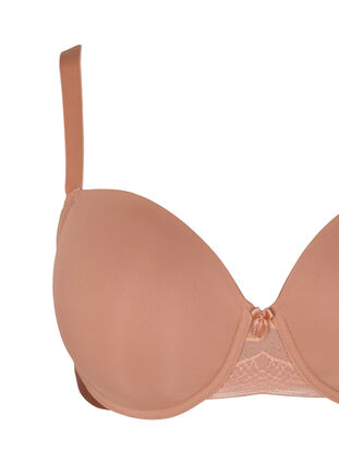 Formstøpt BH med netting, Mocha Mousse, Packshot image number 2