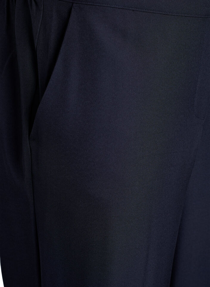 FLASH - Loose bukser med lommer, Svart, Packshot image number 2