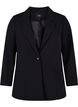 Blazer som lukkes med én knapp, Black, Packshot image number 0