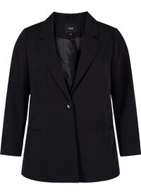 Blazer som lukkes med én knapp