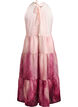 Midikjole med halterneck, Rosa, Packshot image number 1