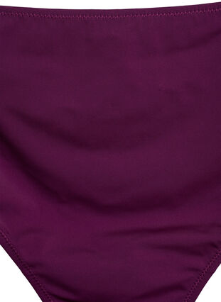 Zizzi Brazilian bikinitruse med normal midje, Lilla, Packshot image number 2