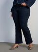 Ellen bootcut-jeans med h&oslash;y midje, Bl&aring;, Model image number 2
