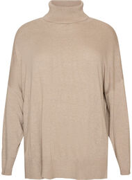 Poologenser med l&oslash;s passform, Beige
