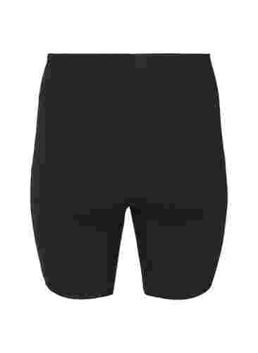 Light shapewear shorts med høyt liv, Black, Packshot image number 1
