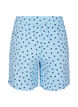 Bomullsmuslinshorts med hjerter, Blå, Packshot image number 1
