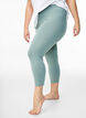 Basis 3/4 leggings i viskose, Grønn, Model image number 0
