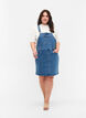 Kjole i denim, Blå, Model image number 1