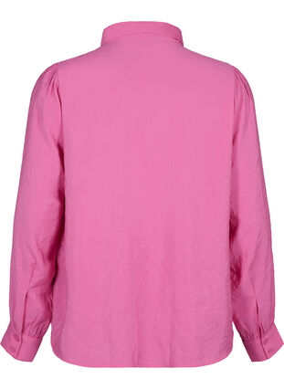 Langermet skjorte i Tencel ™ Modal, Phlox Pink, Packshot image number 1