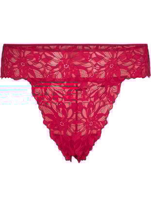 Zizzi Blondetruse med vanlig midje, Rød, Packshot image number 0