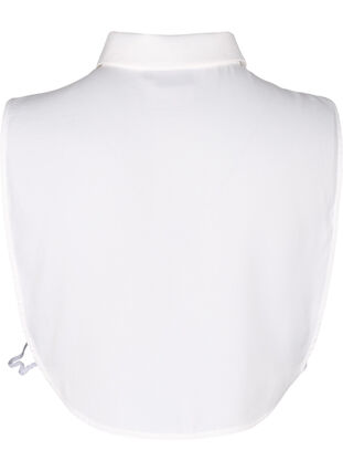 Zizzi Løs krage med glitrende knapper, White, Packshot image number 1