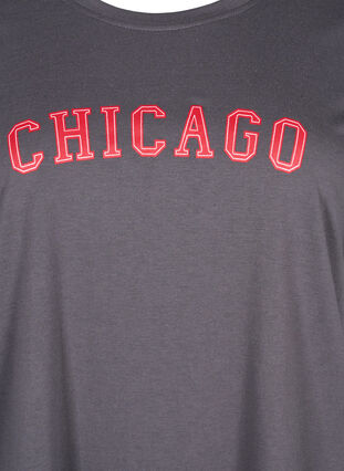 Zizzi FLASH - T-skjorte med motiv, Iron Gate Chicago, Packshot image number 2