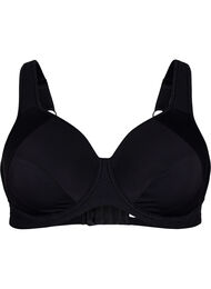 CORE, HIGH SUPPORT WIRE BRA - Sportsbh med bøyle, Black