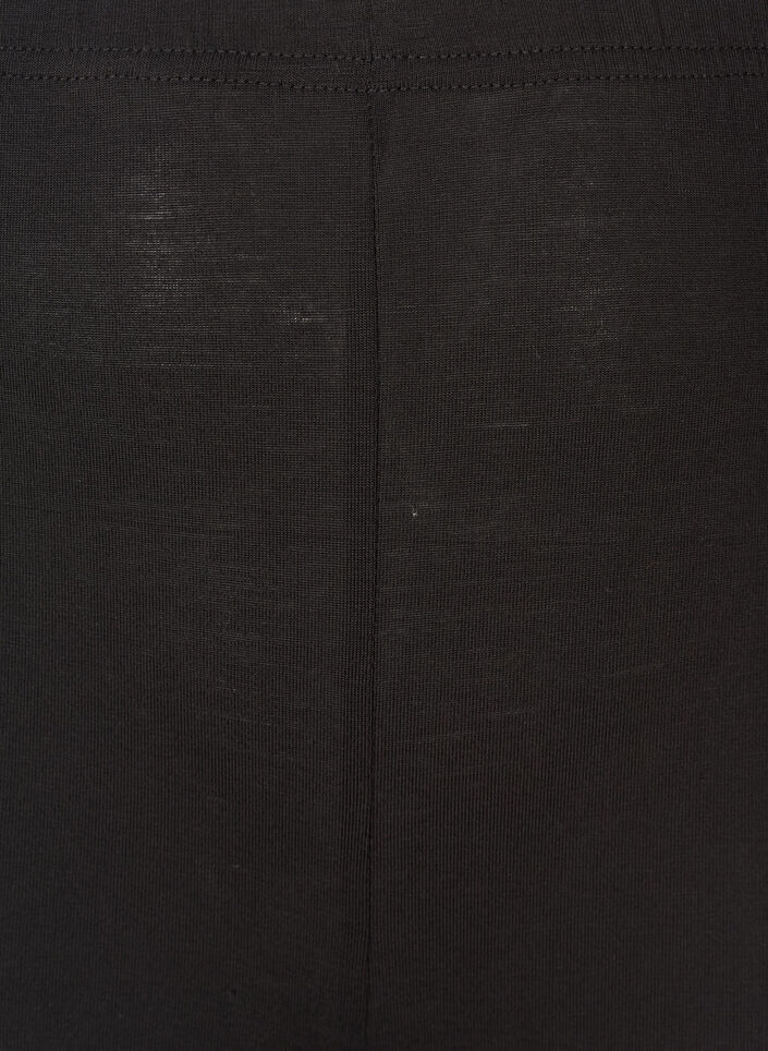 Basis leggings i viskose, Svart, Packshot image number 2
