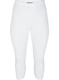 3/4-basisleggings, Bright White