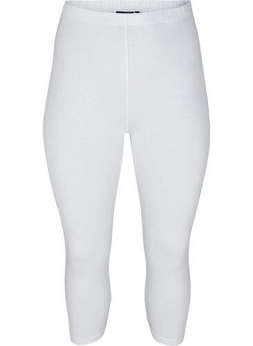 3/4-basisleggings, Bright White, Packshot image number 0