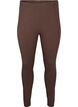 Fôret tights i bomull, Brun, Packshot image number 0