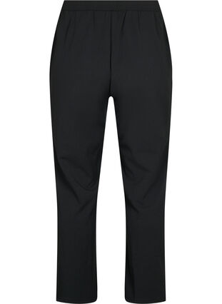 Zizzi FLASH - Bukser med straight fit, Svart, Packshot image number 1