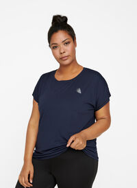 Ensfarget T-skjorte til trening, Night Sky, Model