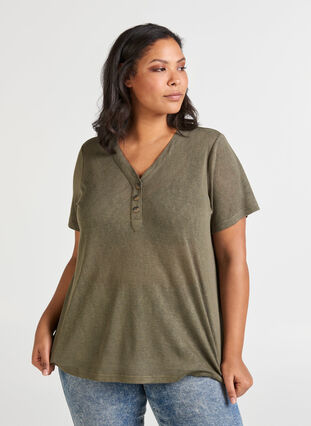 T-skjorte, Ivy green, Model image number 0