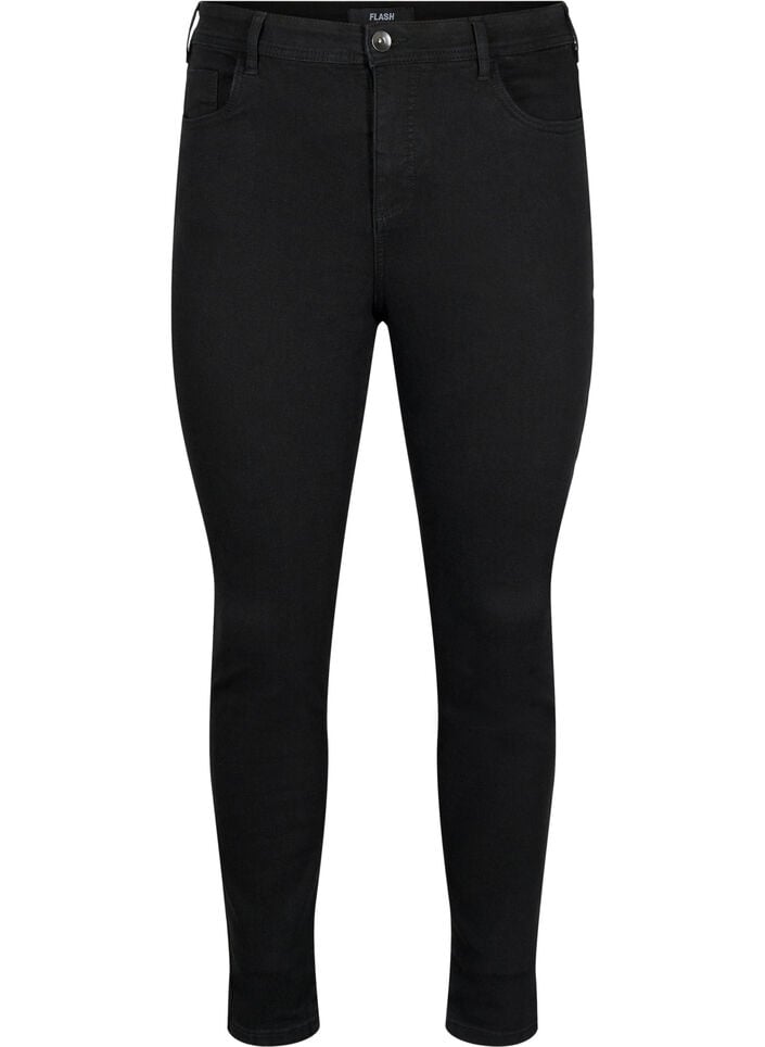 FLASH - Jeans med super slim passform, Svart, Packshot image number 0