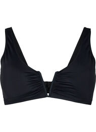 Bikinioverdel med V-tråd og avtagbare innlegg, Black
