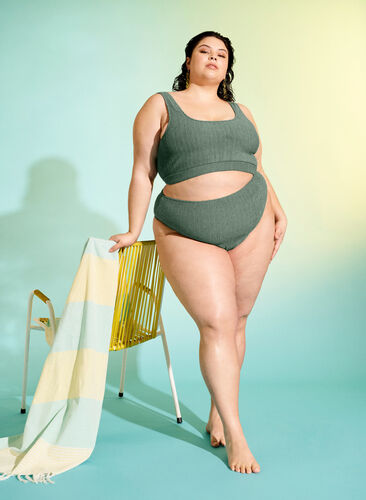 Bikinitruse med en crepet look, Laurel Wreath, Image image number 0