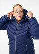 Lettvektsjakke med hette, Blå, Model image number 3