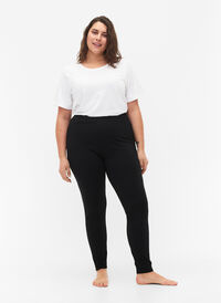 FLASH - leggings 2 stk., Black/Black, Model