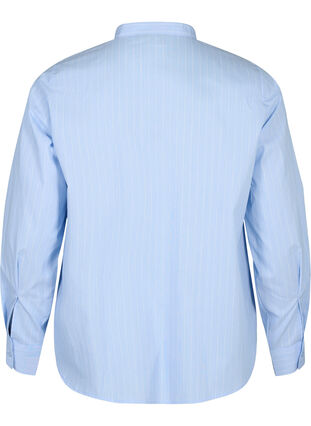 FLASH - Nålestripet skjorte, Light Blue Stripe, Packshot image number 1