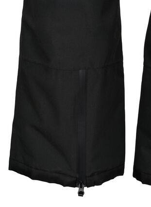 Zizzi Skibukse med lommer og justerbar midje, Svart, Packshot image number 3