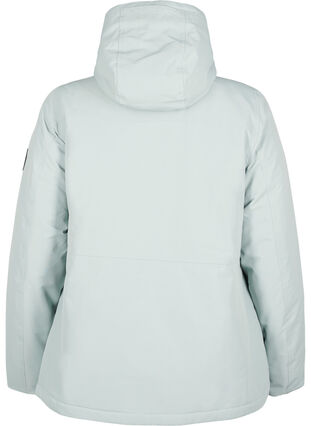 Zizzi Funksjonell skianorakk med hette, Grønn, Packshot image number 1