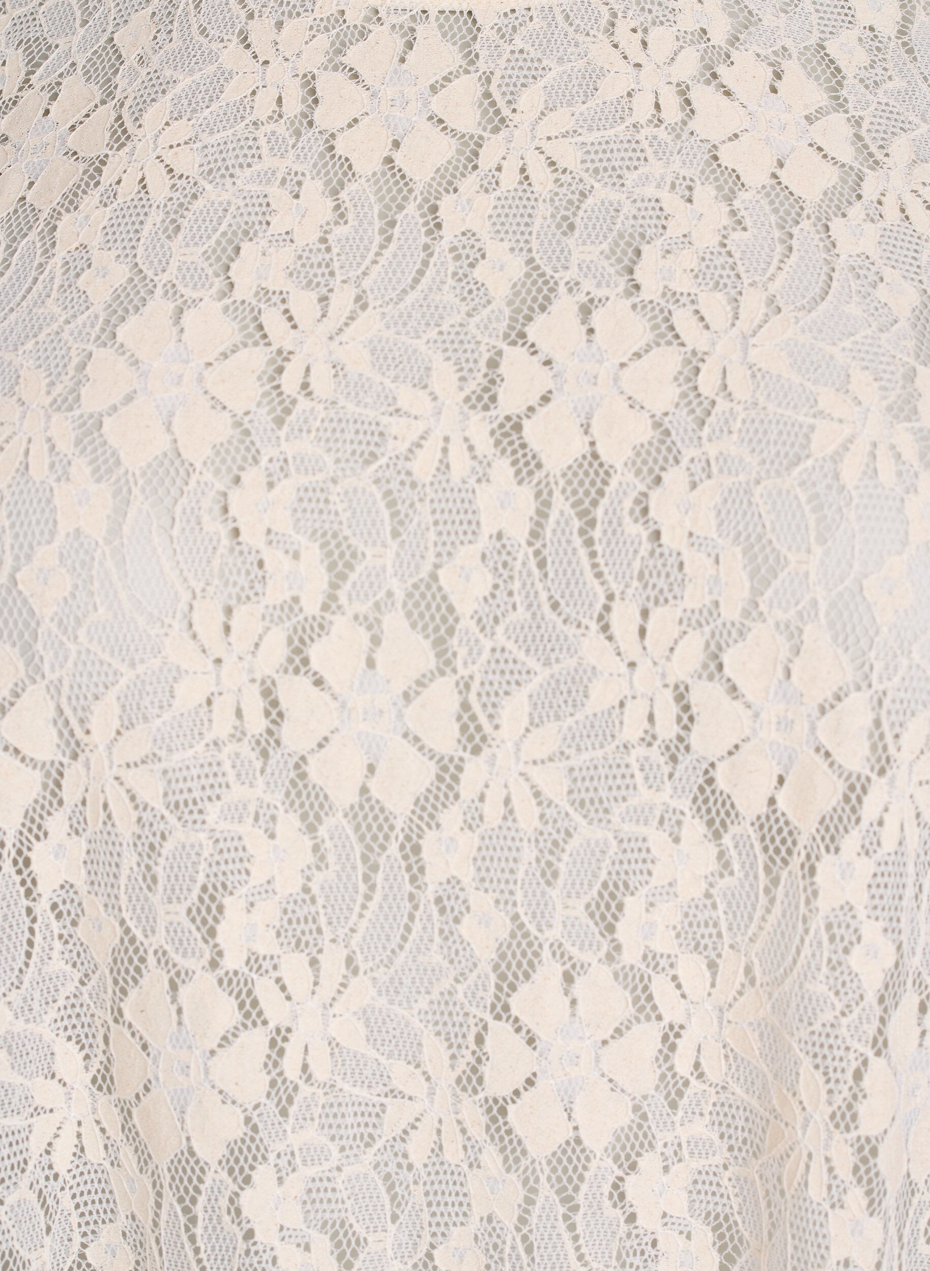 Zizzi Blondebluse med 3/4-ermer, Vanilje, Packshot image number 2