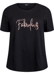 FLASH - T-skjorte med trykk, Black Fabulous