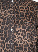 Canvasjakke med leopardmønster, Leo AOP, Packshot image number 2
