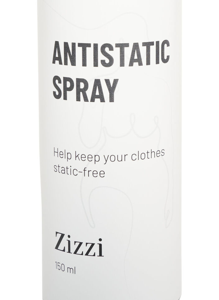 Antistatisk spray for kl&aelig;r, Svart, Packshot image number 1