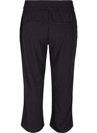 Klassiske ensfargede bukser, Black, Packshot image number 1