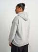 Hettegenser med brodert motiv, Gr&aring;, Model image number 2