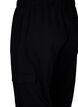 Joggebukse med cargo-lommer, Black, Packshot image number 3