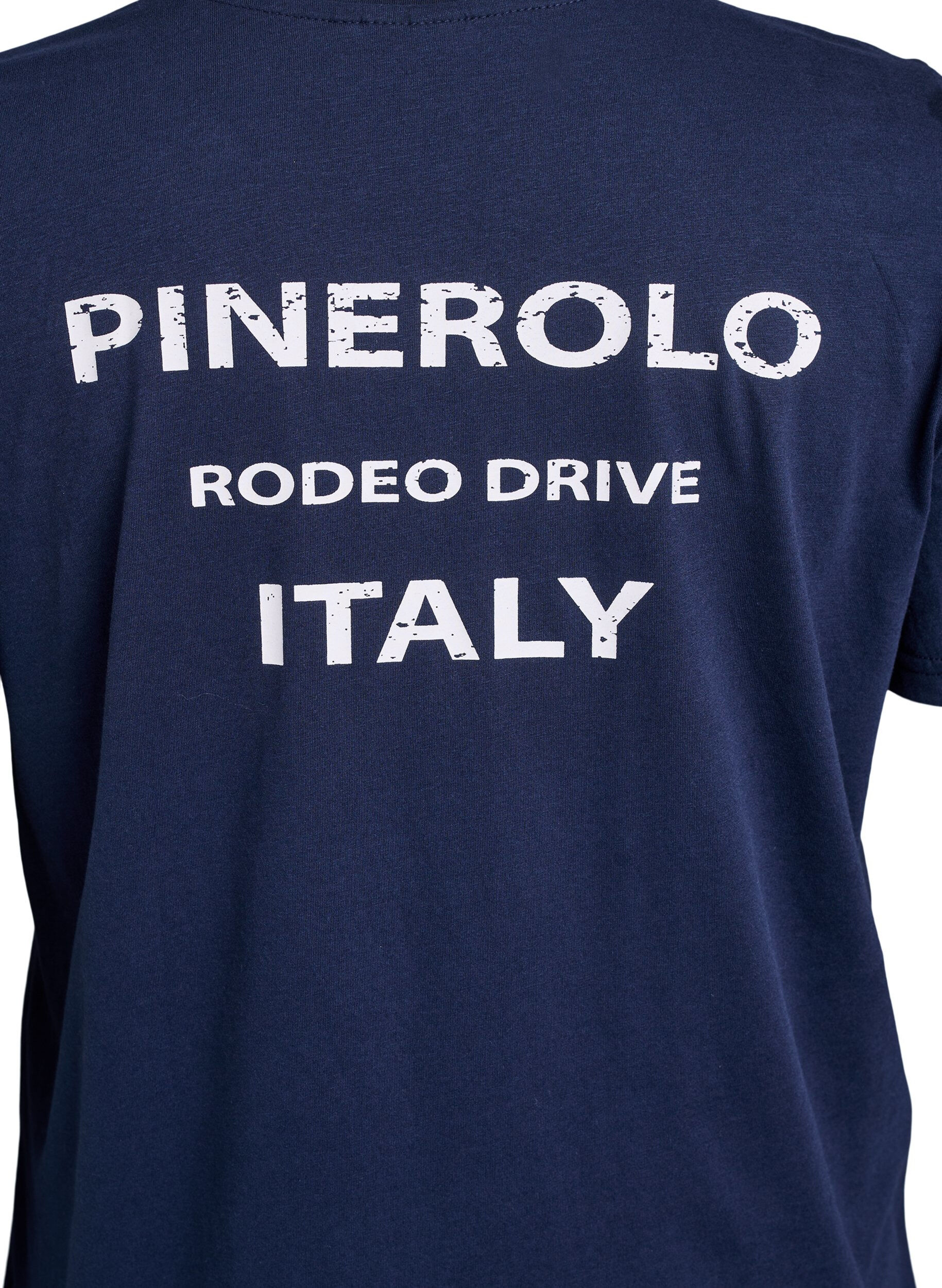 ZizziT-skjorte med trykk, Bl&aring;, Packshot image number 3