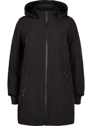 Softshelljakke med tilhørende fleece, Black Solid